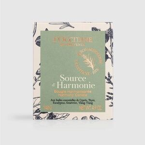 L'OCCITANE Source d'Harmonie Candle - harmony candle 140 gr. Brand new in box!